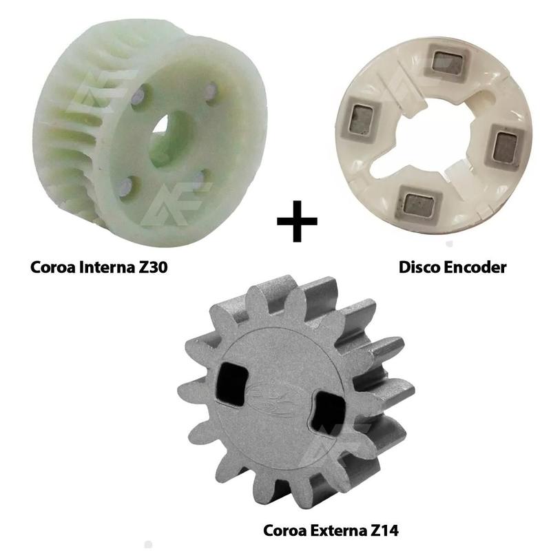 Kit Completo Z30 Eng Z14 Dente Deslizante Legero Rio Hub PPA